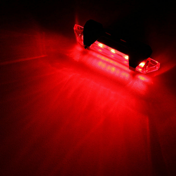 Faro per bicicletta a LED ricaricabile tramite USB,